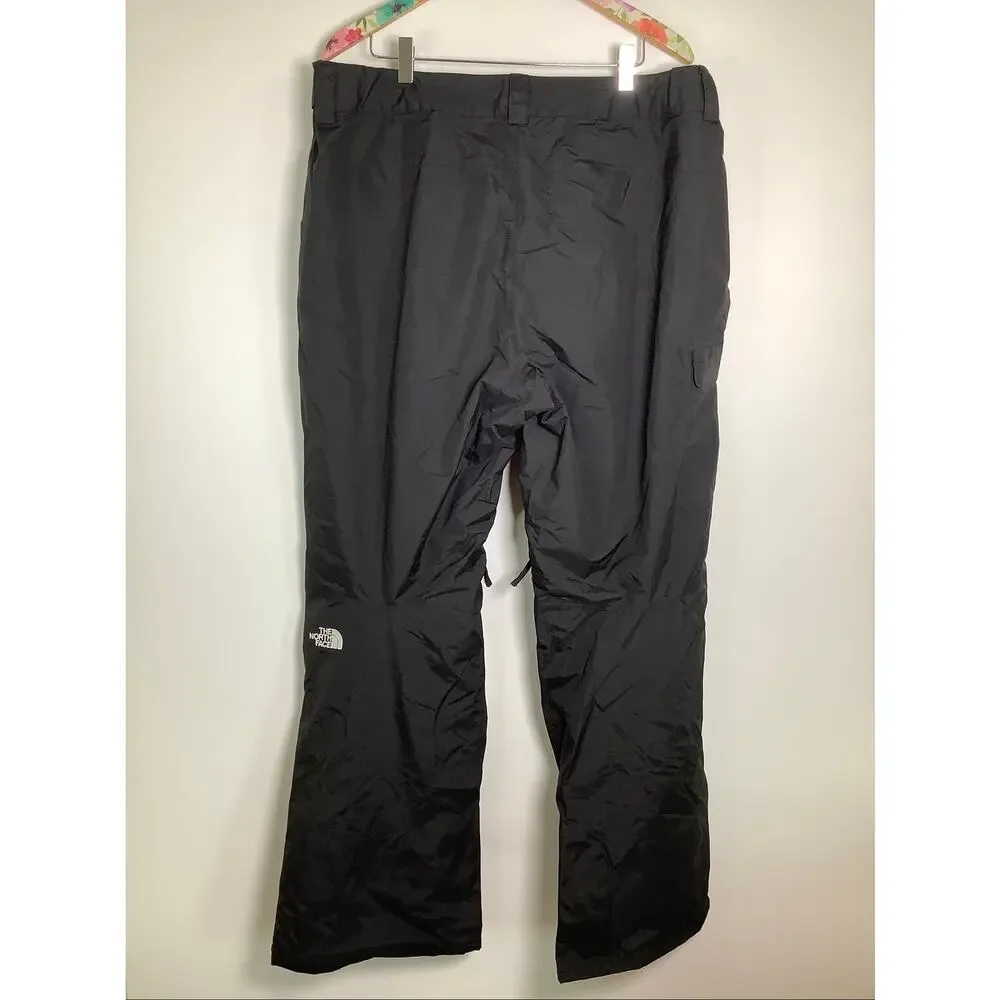 The North Face Men's XL TNF Black Freedom Insulated Snow Pants Waterproof T5-4